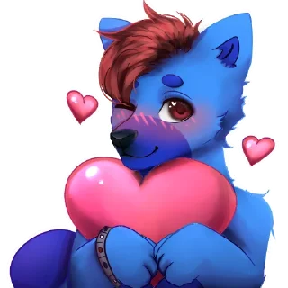 Telegram sticker ❤️ HaderUwUpack