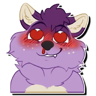 Telegram sticker 😊 Rocky Raku-n's Stickers