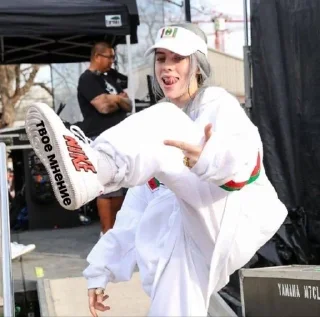 Video sticker 🌟 billie eilish random :: @fStikBot