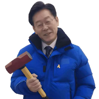 Video sticker 👻 이재명 짭탕콘 @DCConSticker