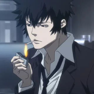 Telegram stiker 🚬 Psycho-Pass | @dlggsub | Психопаспорт