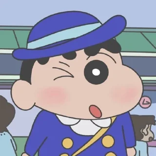 Telegram sticker 🌟 Shinchan pacar Prabu :: @fStikBot