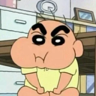 Telegram sticker 🌟 Shinchan pacar Prabu :: @fStikBot