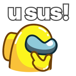 Telegram sticker 👉 Among Us