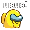 Video sticker 👉 Among Us
