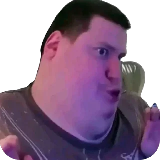 Telegram sticker 🫥 жир :: @fStikBot