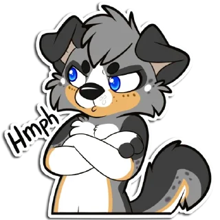 Video sticker 😠 Tucker