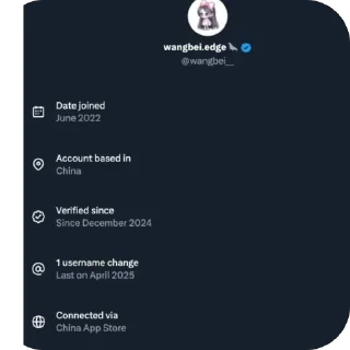 Sticker 🫥 Wangbei | @EdenityWL