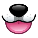 Video sticker 👅 мил @TgEmodziBot