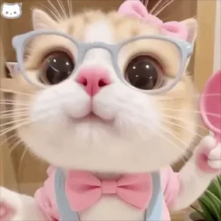 Video sticker 🌟 AI猫猫 @tiezhi18 爱在昨晚 @zuowan 每天送会员 送U