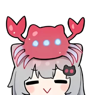 Telegram sticker 🦀 家有鲨猫