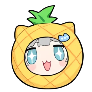 Telegram sticker 🍍 家有鲨猫
