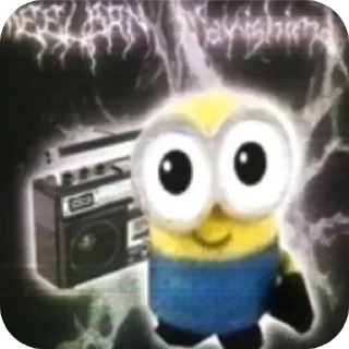 Telegram stiker 🐱 миньоны