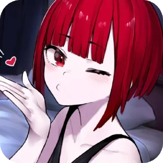 Telegram sticker 👄 Больше тут ➜ @Sempai_Stickers 💘