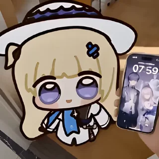 Video sticker 👻 페비츄삐 움짤콘 @DCConSticker