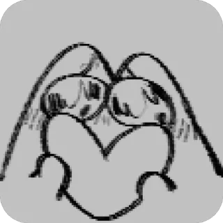 Telegram sticker ❤ BUH