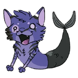 Telegram stiker 🧜‍♀️ Bluejay