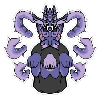 Телеграм стикер 🖼️ Bluejay