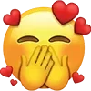 Sticker 😘 emojiki / @emojis4 / @emojipipka