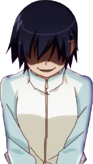 Телеграм стикер 😈 Monogatari Series Pack - @bourros