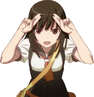 Video sticker 🖖 Monogatari Series Pack - @bourros