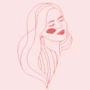 Telegram sticker 💜 Female