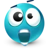 Sticker 🤩 Teal Face Emoji @TgEmojis