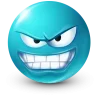 Sticker 🤩 Teal Face Emoji @TgEmojis