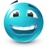 Sticker 🤩 Teal Face Emoji @TgEmojis