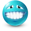 Video sticker 🤩 Teal Face Emoji @T...