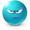 Sticker 🤩 Teal Face Emoji @TgEmojis