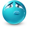 Sticker 🤩 Teal Face Emoji @TgEmojis