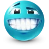 Sticker 🤩 Teal Face Emoji @TgEmojis