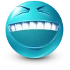 Sticker 🤩 Teal Face Emoji @TgEmojis