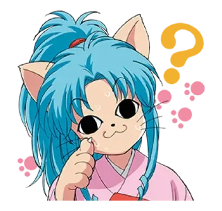 Telegram sticker 😊 幽☆遊☆白書