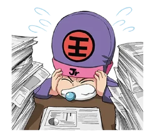Telegram sticker 😊 幽☆遊☆白書