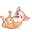 Sticker 😂 Peachy Сhihuahua