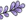 Sticker 🪻 Рᥲᤋдᥱ᧘ᥙᴛᥱ᧘ᥙ №4 @miki_stick