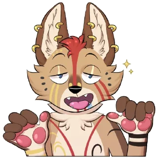 Telegram sticker 😛 Keegan Pack by @Luvshxt
