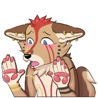 Telegram sticker 😳 Keegan Pack by @Luvshxt