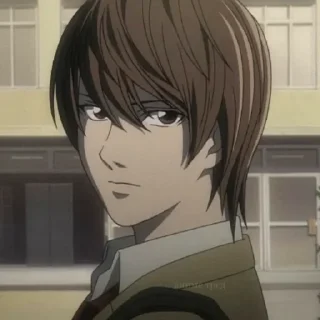 Telegram sticker 👀 Death note @anime_stickerr