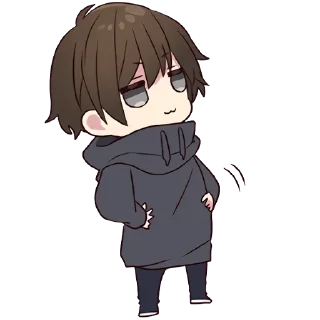 Sticker 😊 Менхера-кун 3 @nyasticks