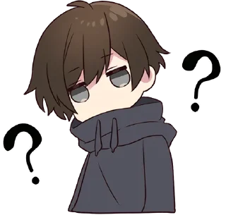 Telegram sticker 🤔 Менхера-кун 3 @nyasticks