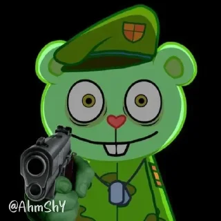 Telegram sticker 🐻 - ᗷY @ahMshY 𓉮 . Flippy