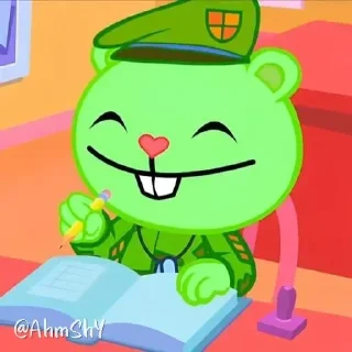 Telegram sticker 🐻 - ᗷY @ahMshY 𓉮 . Flippy