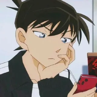 Video sticker 🎲 Shinichi Kudo @animeborutogo @yuuyaicon