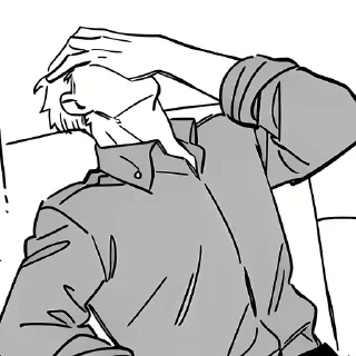 Telegram sticker ◽️ Nanami Kento | @Toji_sama