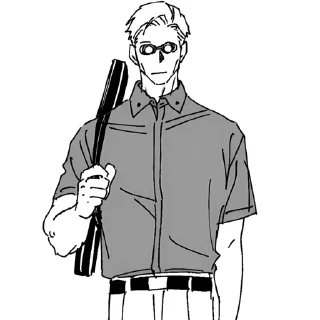 Telegram sticker ◽️ Nanami Kento | @Toji_sama