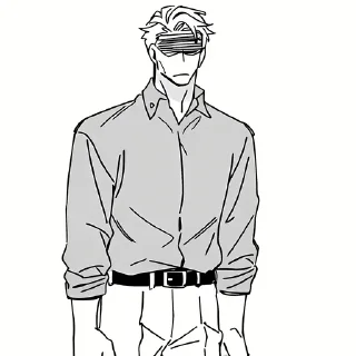 Telegram sticker ◽️ Nanami Kento | @Toji_sama