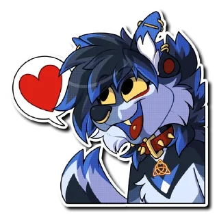 Telegram stiker ❤️ Kibo